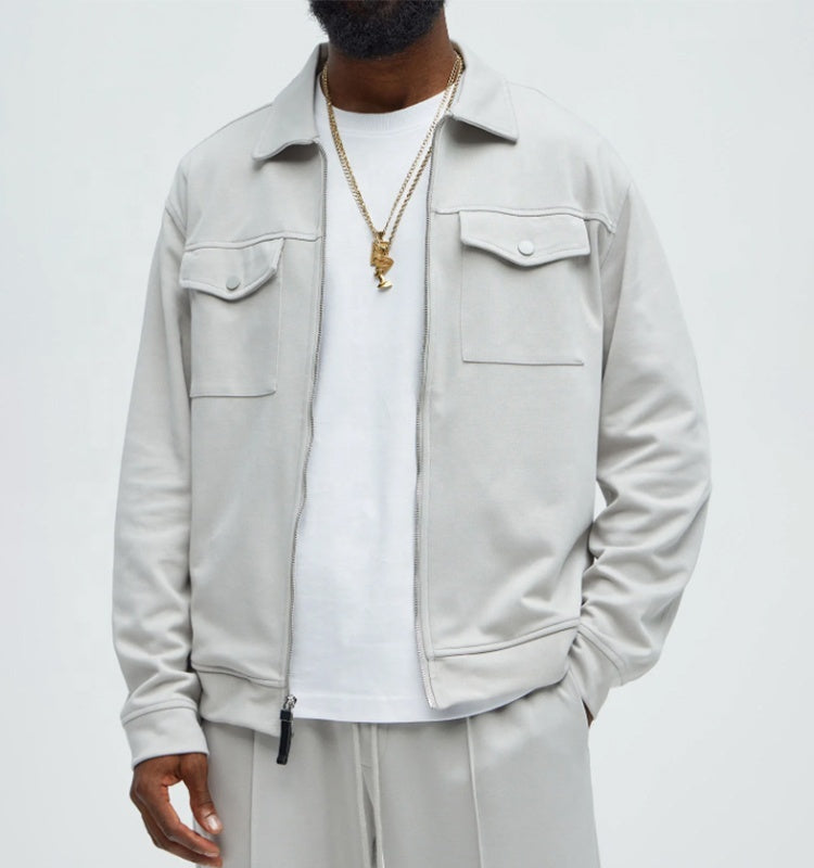 Aufelia Pocketed jacket